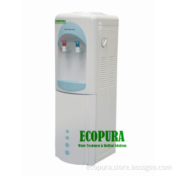 Hot and Cold Water Dispenser with Fridge
